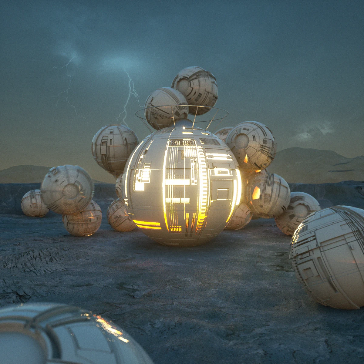Spheres — original project artwork