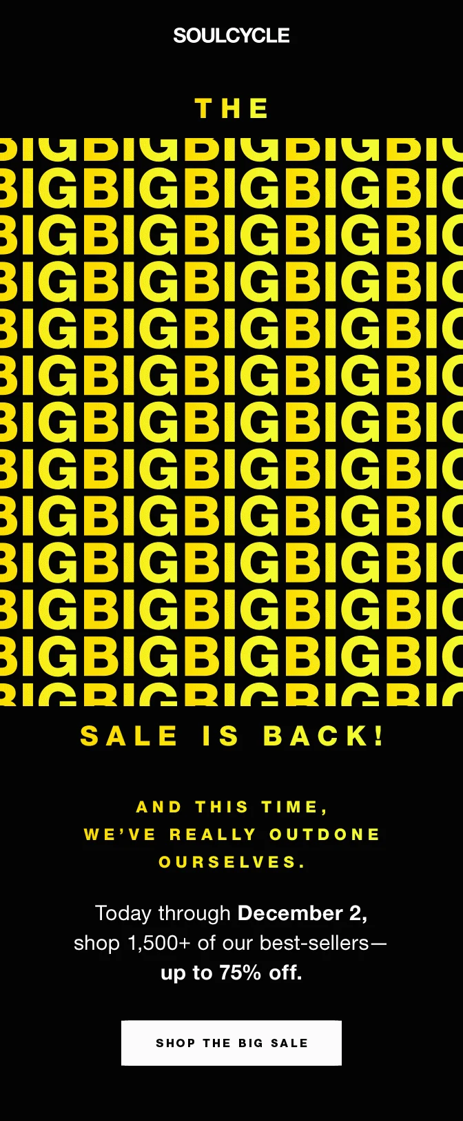The Big Sale — Selected frames 1