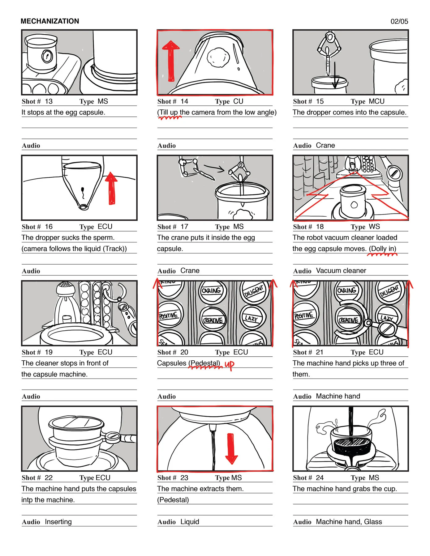 E-delivery — Storyboard 1